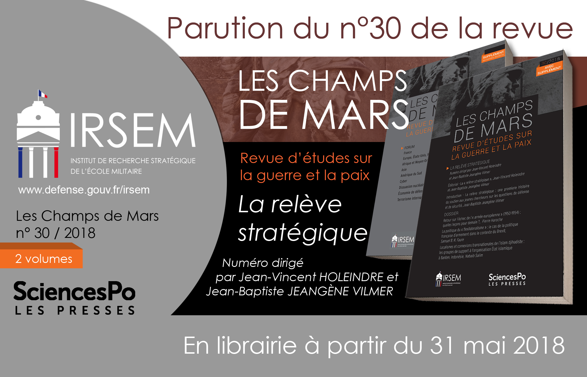 A La Une Lancement Livre Champs De Mars n° 30
