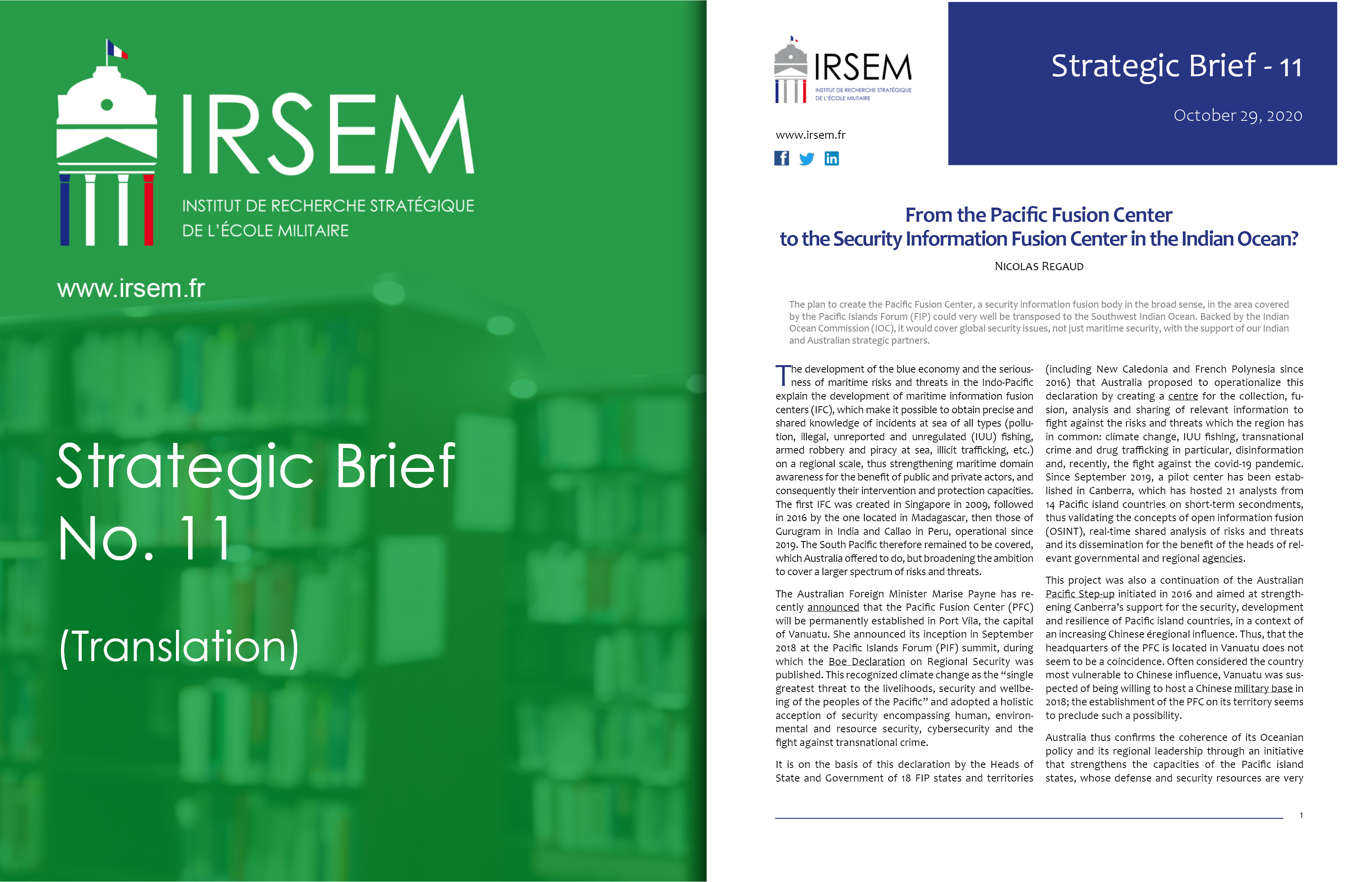 Visuel SB 11 Regaud Pacific