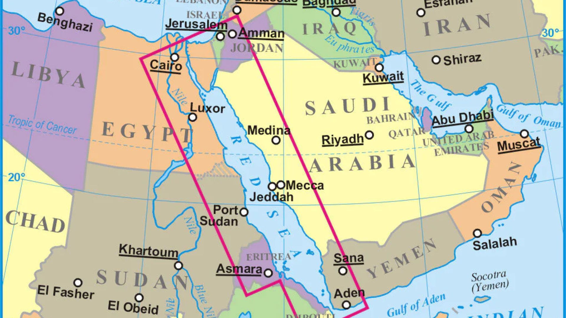 La mer rouge : nouvel espace d’enjeux de sécurité interdépendants entre les Etats du Golfe et de la Corne de l’Afrique