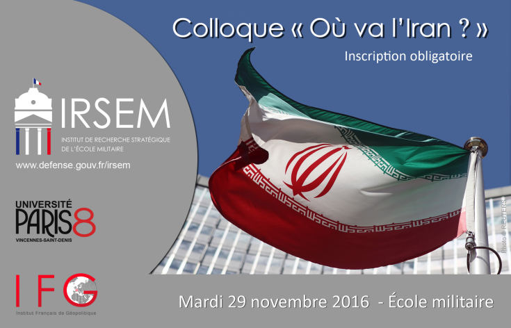 Colloque « Où va l'Iran ? » du 29 novembre 2016