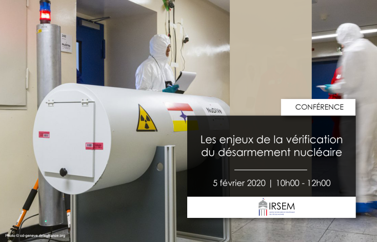 Conférence | Les enjeux de la vérification du désarmement nucléaire