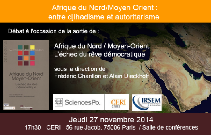 Jeudi 27 novembre 2014 Afrique du Nord/Moyen Orient : entre djihadisme et autoritarisme