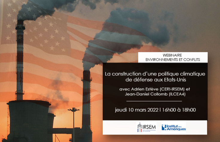 La construction d’une politique climatique de défense aux Etats-Unis