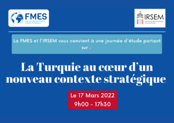 Journée d'étude - La Turquie au cœur d'un nouveau contexte stratégique