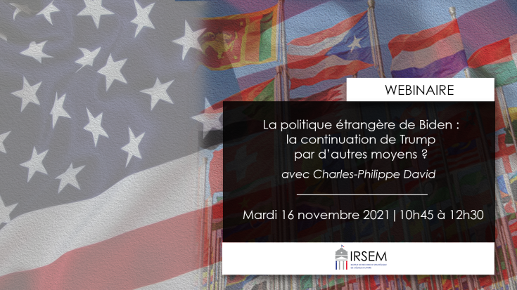 La politique étrangère de Biden : la continuation de Trump par d'autres moyens ?