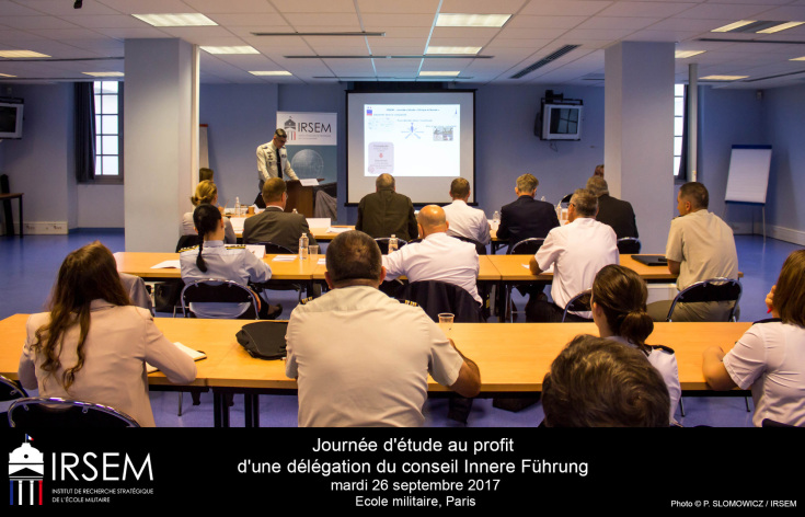Journée d'étude au profit d'une délégation du conseil Innere Führung le Mardi 26 septembre 2017