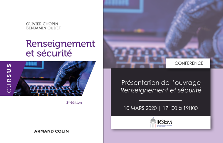 Conférence | Présentation de l’ouvrage : Renseignement et sécurité (2e éd.)