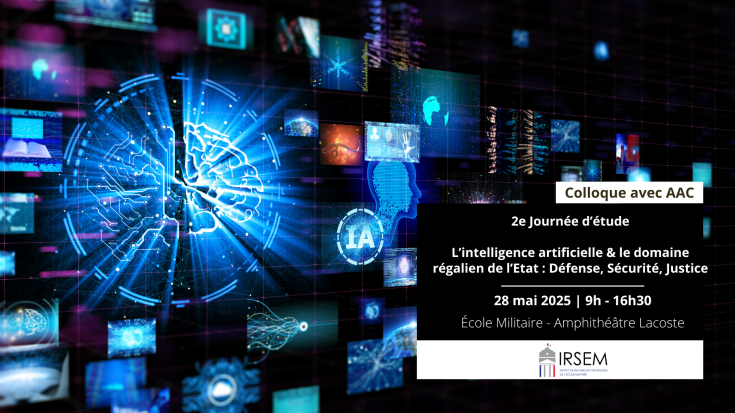 Journée d’étude :  L’intelligence artificielle et le domaine régalien de l’État